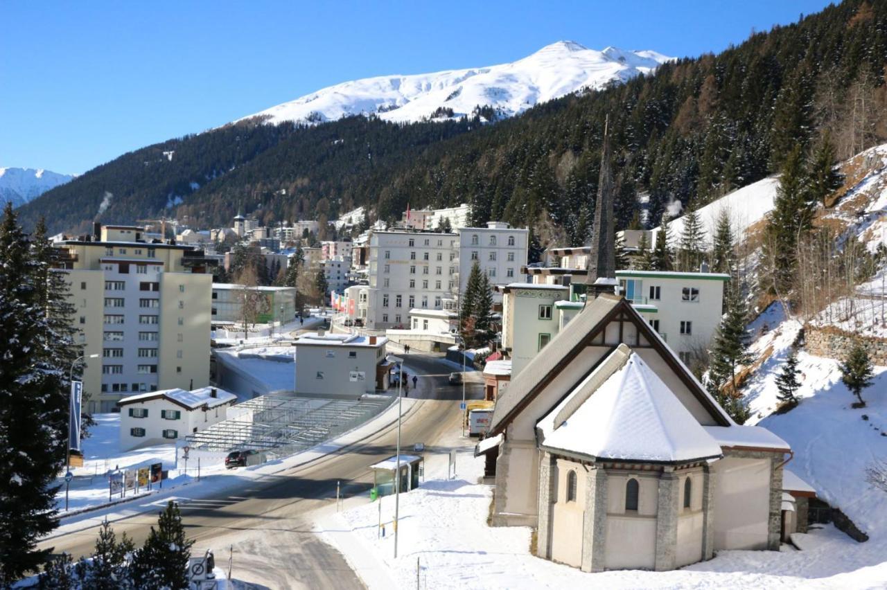Ferienwohnungen, Carlton Am Park, Davos Platz Eksteriør bilde