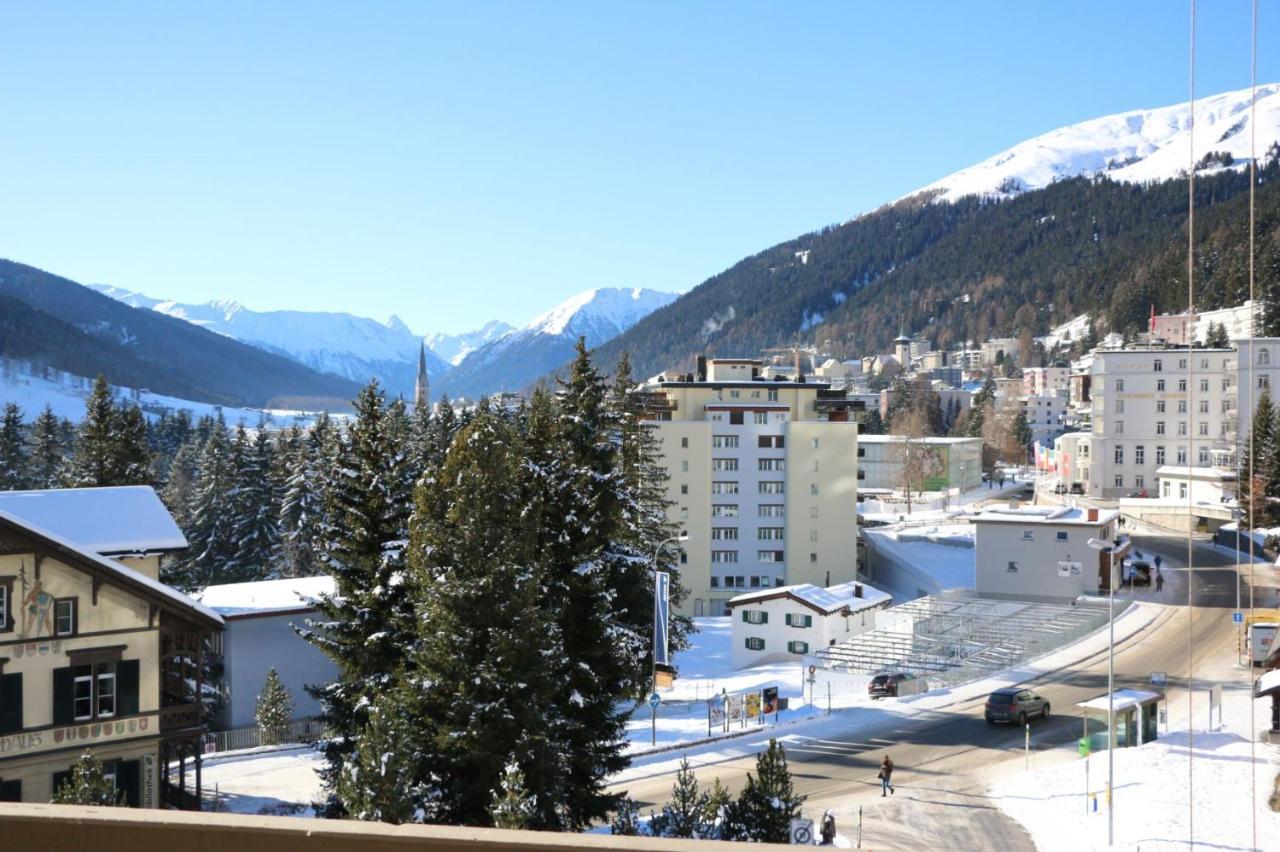 Ferienwohnungen, Carlton Am Park, Davos Platz Eksteriør bilde