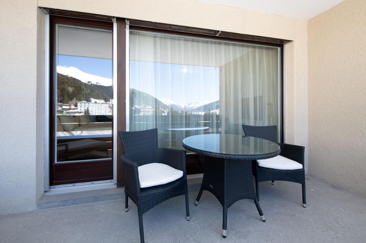 Ferienwohnungen, Carlton Am Park, Davos Platz Eksteriør bilde