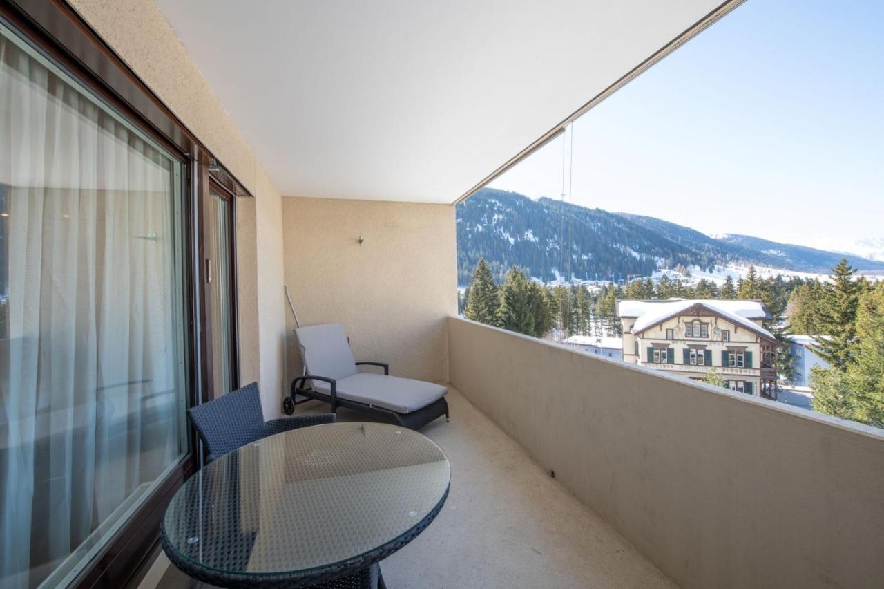 Ferienwohnungen, Carlton Am Park, Davos Platz Eksteriør bilde