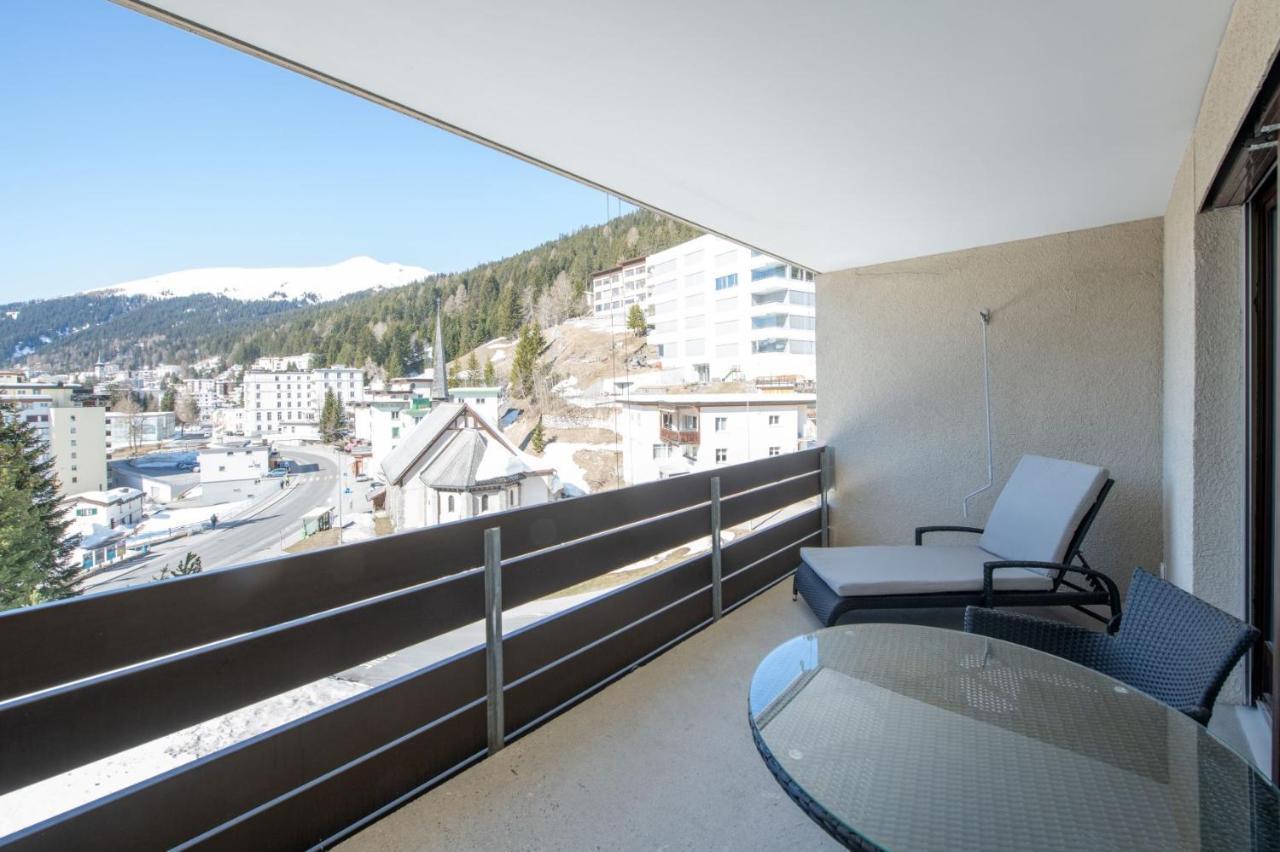 Ferienwohnungen, Carlton Am Park, Davos Platz Eksteriør bilde