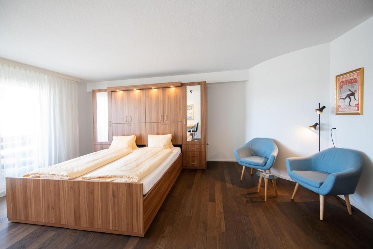 Ferienwohnungen, Carlton Am Park, Davos Platz Eksteriør bilde