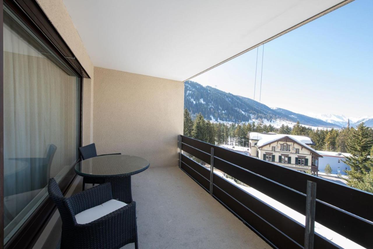 Ferienwohnungen, Carlton Am Park, Davos Platz Eksteriør bilde